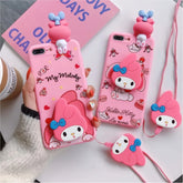 3D Hello Kitty Melody Silicone Phone Case